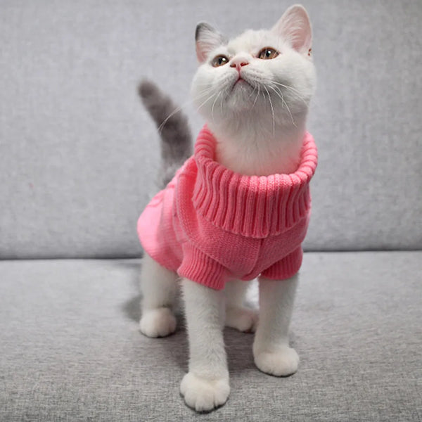 Cat Knitted Sweater