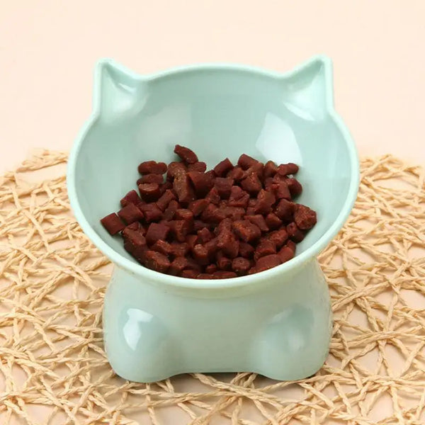 Raised Cat Food Bowl